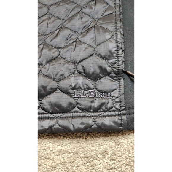 Custom LL Bean‎ Winter Micro Puffer Vest Grunge Gamer Patchwork Womens L - Picture 6 of 16